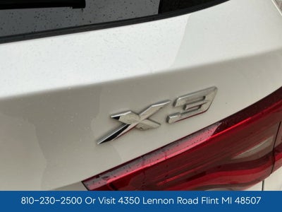 2018 BMW X3 xDrive30i