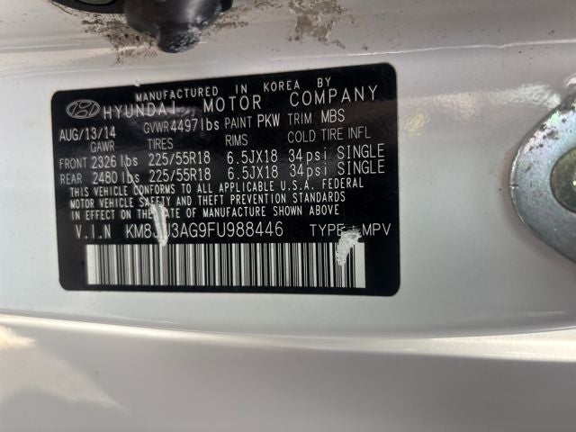 2015 Hyundai Tucson Limited