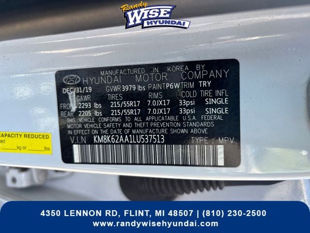 2020 Hyundai Kona SEL Plus