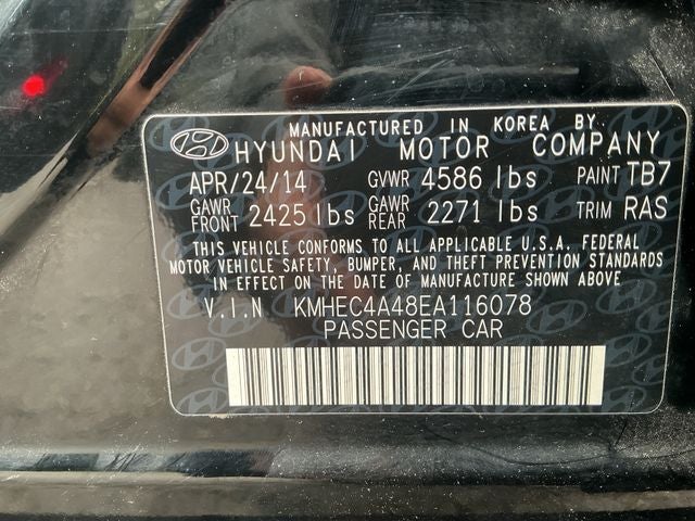2014 Hyundai Sonata Hybrid Limited