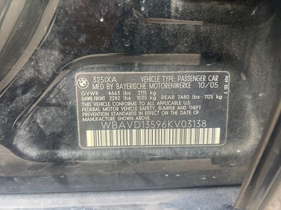 2006 BMW 3 Series 325xi