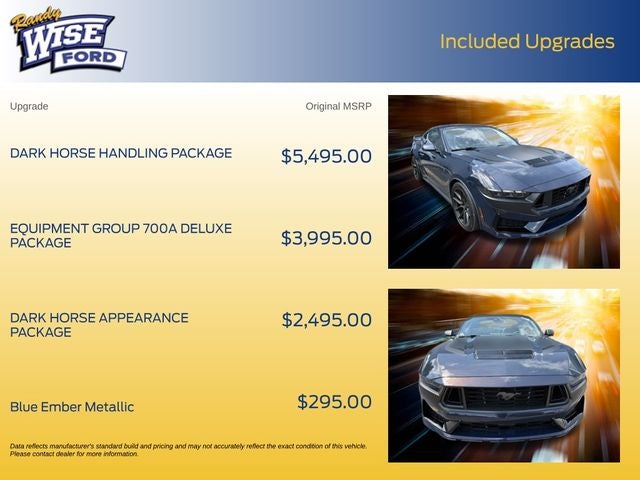 2024 Ford Mustang Dark Horse