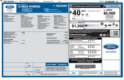 2014 Ford C-Max Hybrid SE