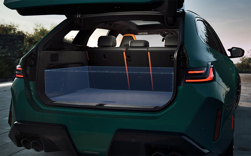 The BMW M5 Touring’s cargo space. | BMW of Grand Blanc in Grand Blanc MI