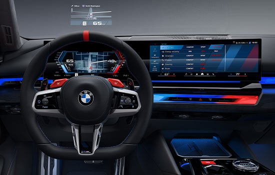The BMW head-up display. | BMW of Grand Blanc in Grand Blanc MI