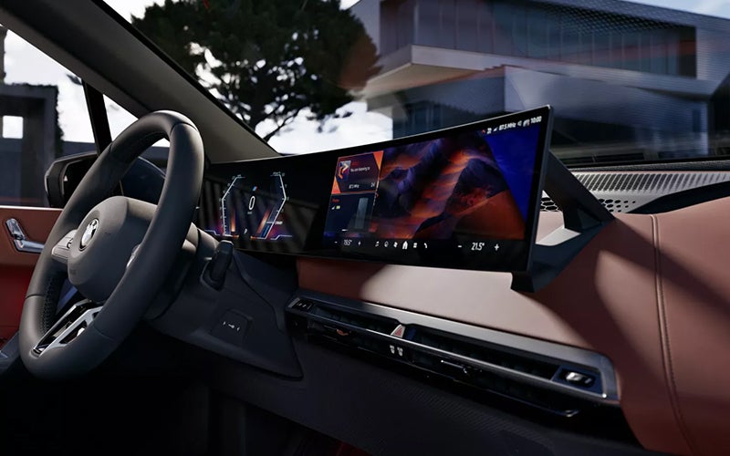The BMW iX Curved Display. | BMW of Grand Blanc in Grand Blanc MI
