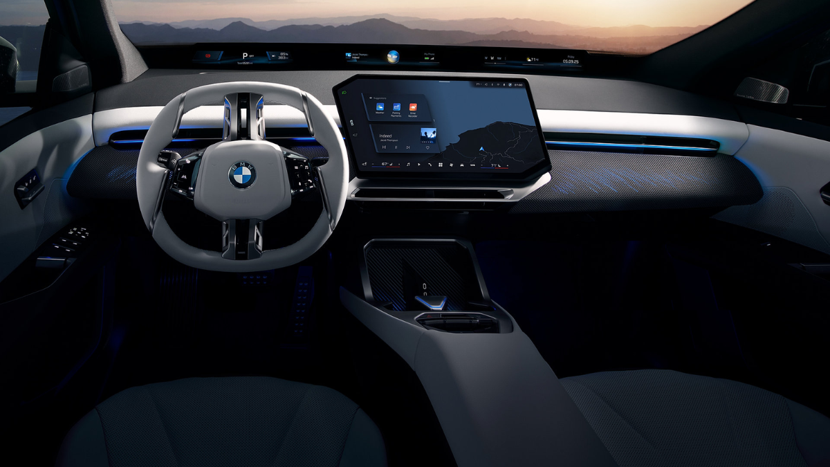 Dashboard and BMW Panoramic iDrive in 2027 BMW iX3