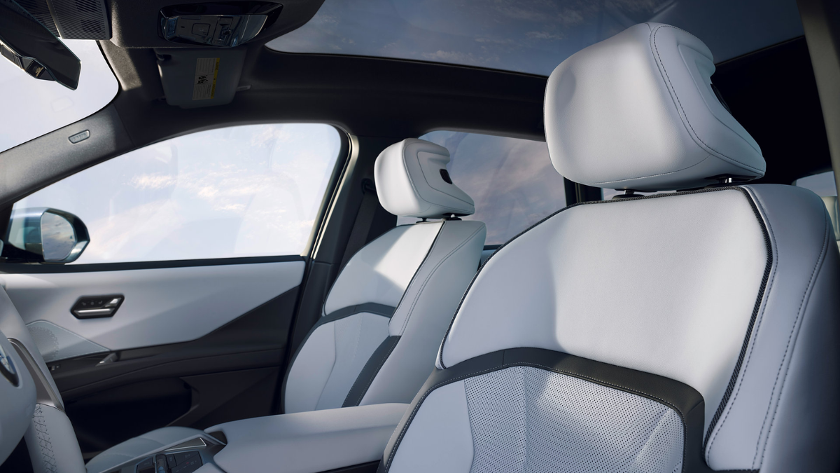 Front seats inside 2027 BMW iX3
