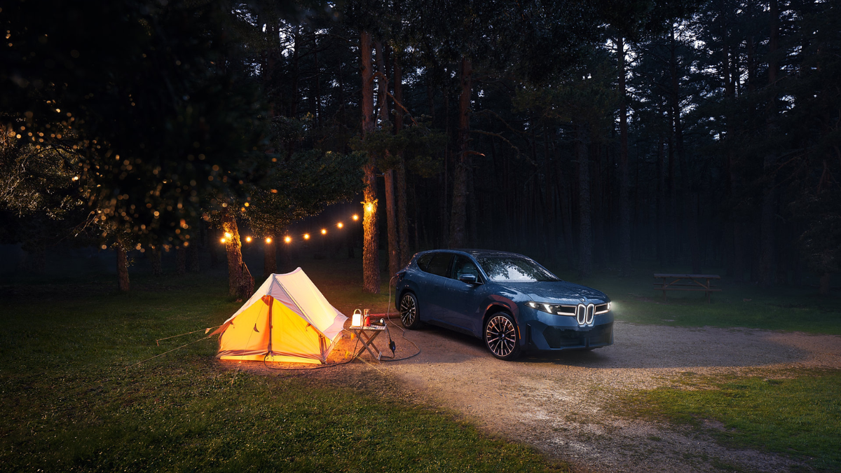 2027 BMW iX3 used for outdoor travel