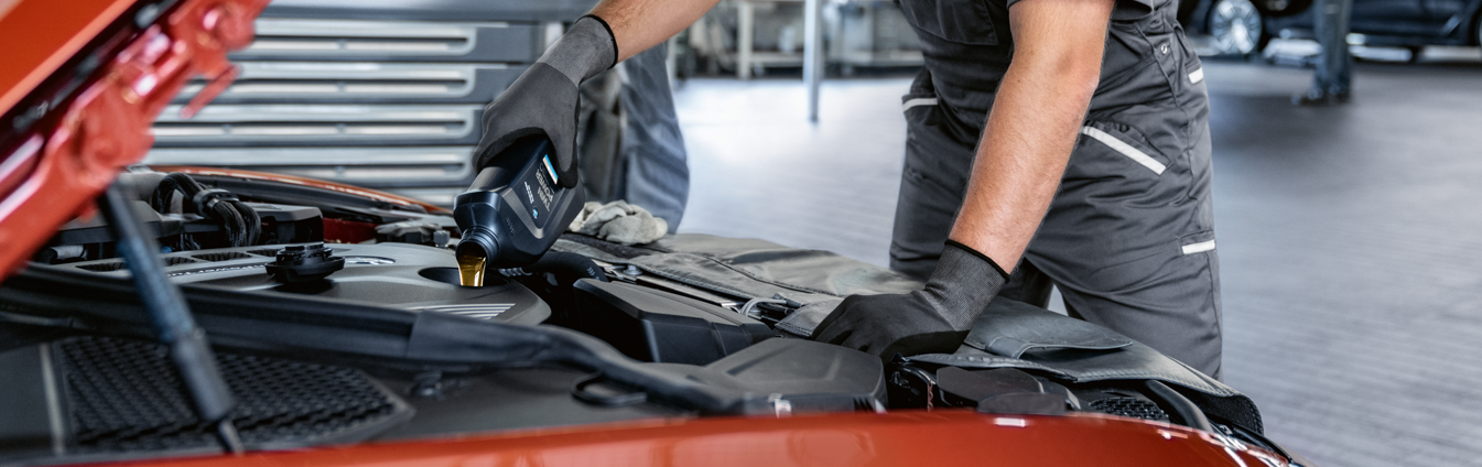 Oil changes for a BMW