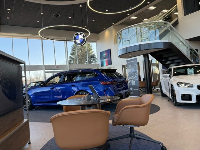 BMW showroom interior