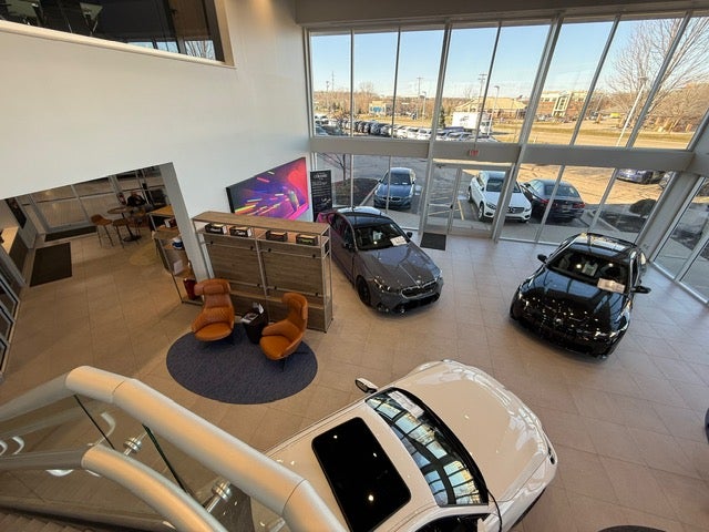 BMW dealership interior