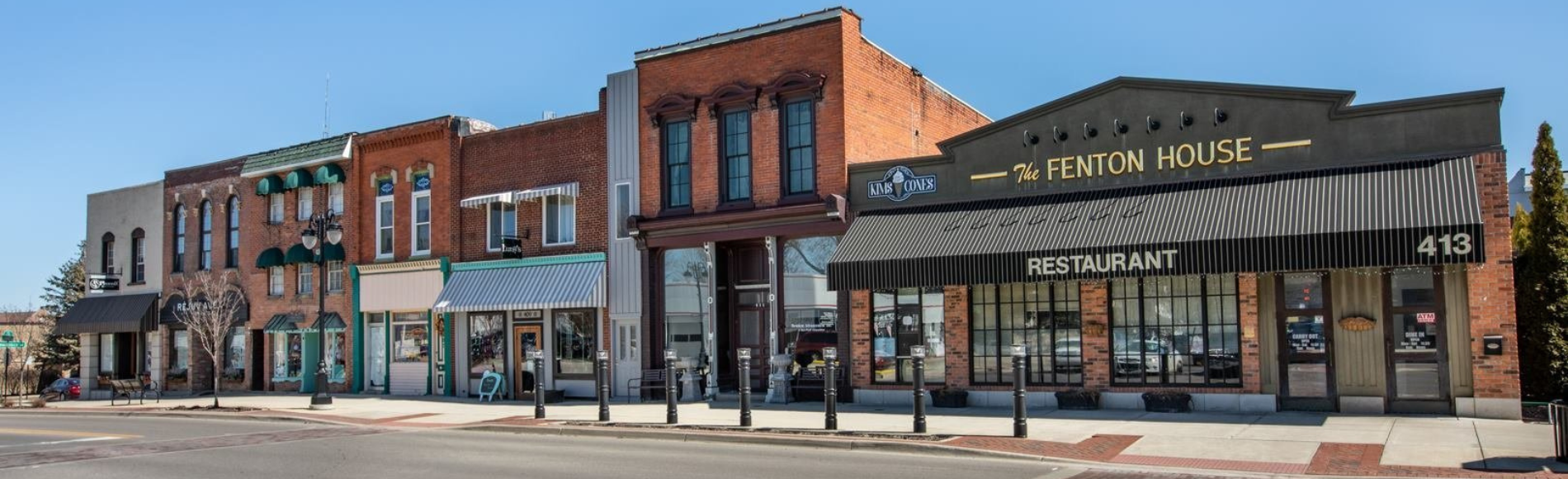 a photo of the Downtown of Fenton