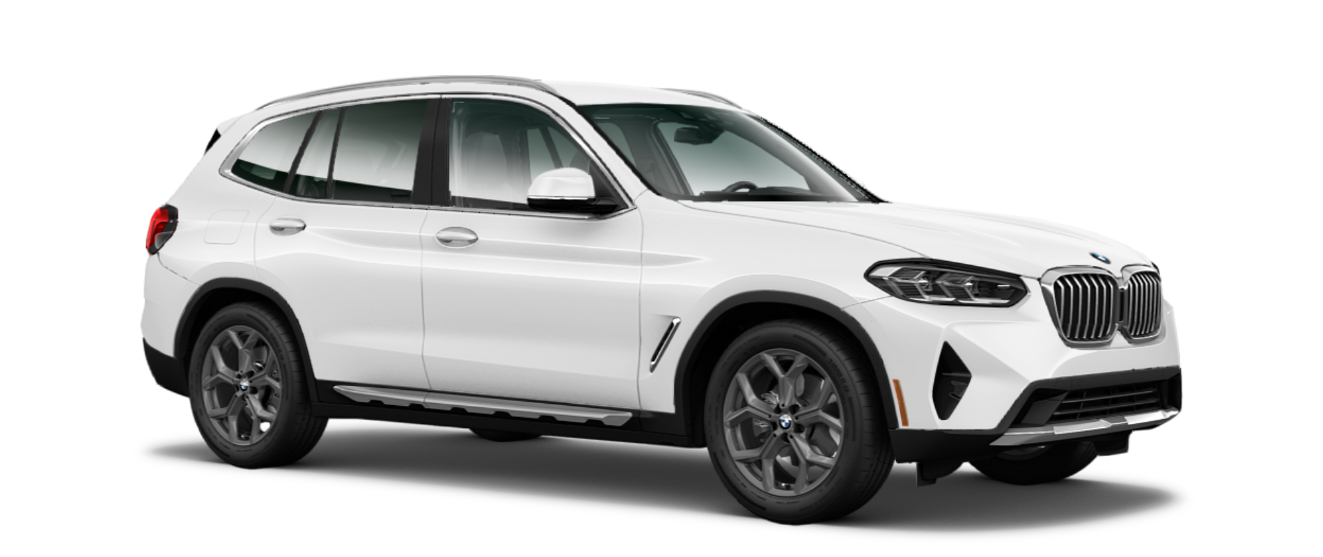 White BMW X3